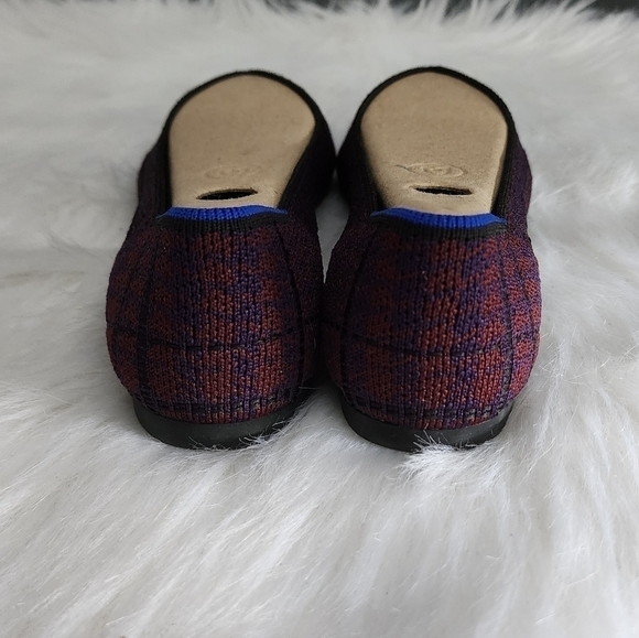 *NIB* Rothy's The Point in Cranberry Plaid - Picture 8 of 11